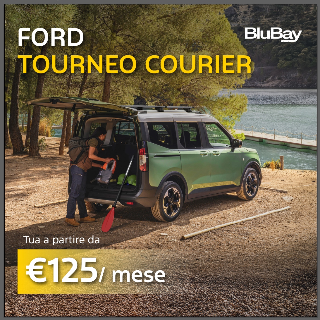 Ford Tourneo Curier Tua A Partire Da 125 Euaro Al Mese