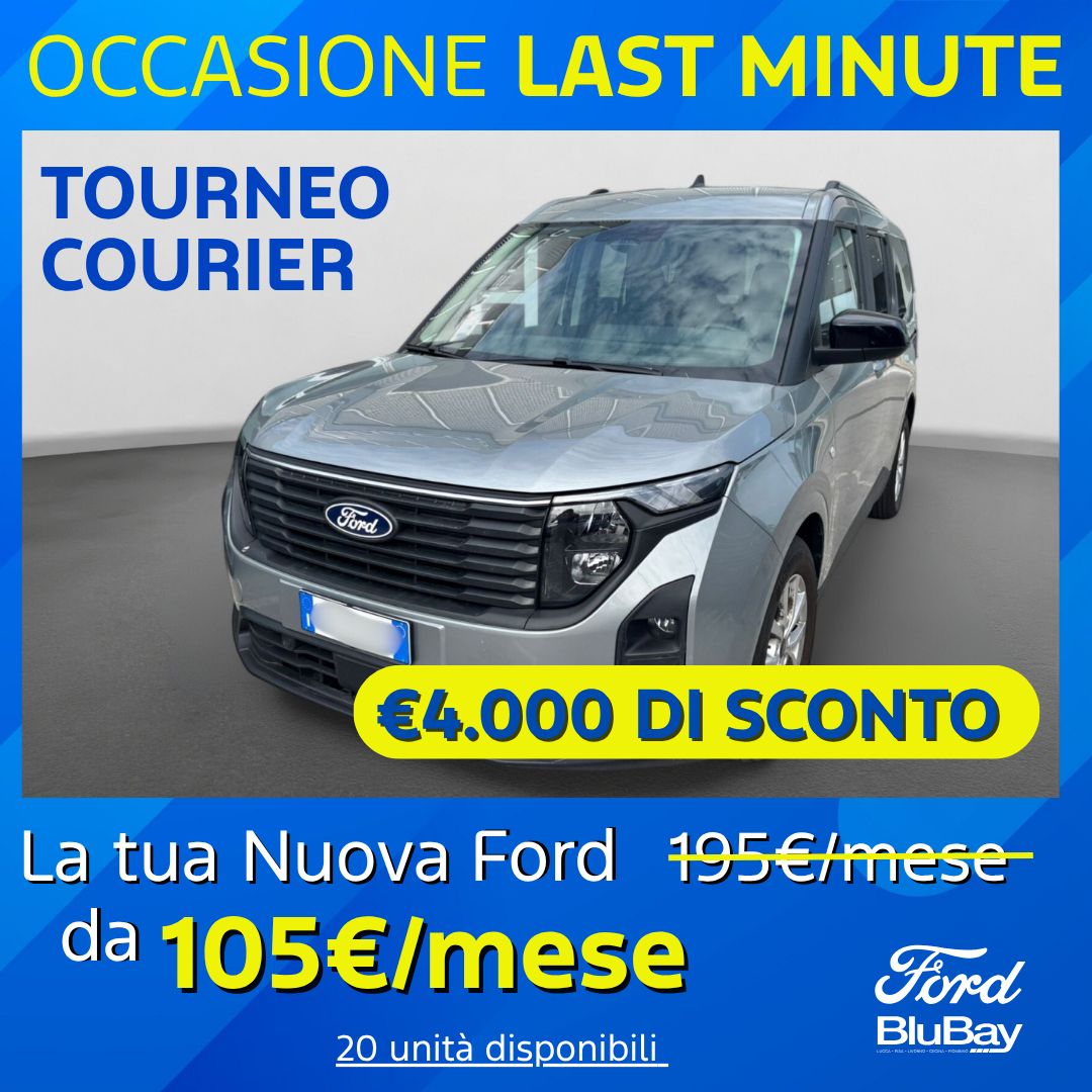 Offerta Last Minute Ford Tourneo Courier Da €105 Mese Compressed