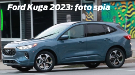 Ford Kuga 2023 Svelta Da Una Foto Spia