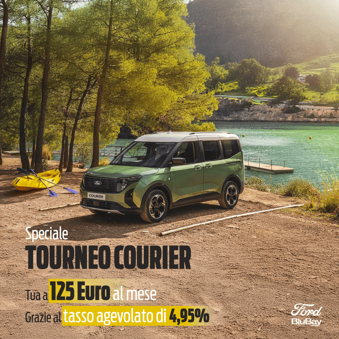 FORD Tourneo Tua A 125 Euro Al Mese Grazie Al Tasso Agevolato Di 4,95