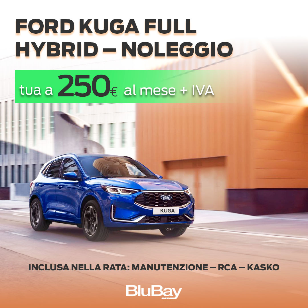 Ford Kuga Full Hybrid Noleggio Tua A 250 Euro (1)