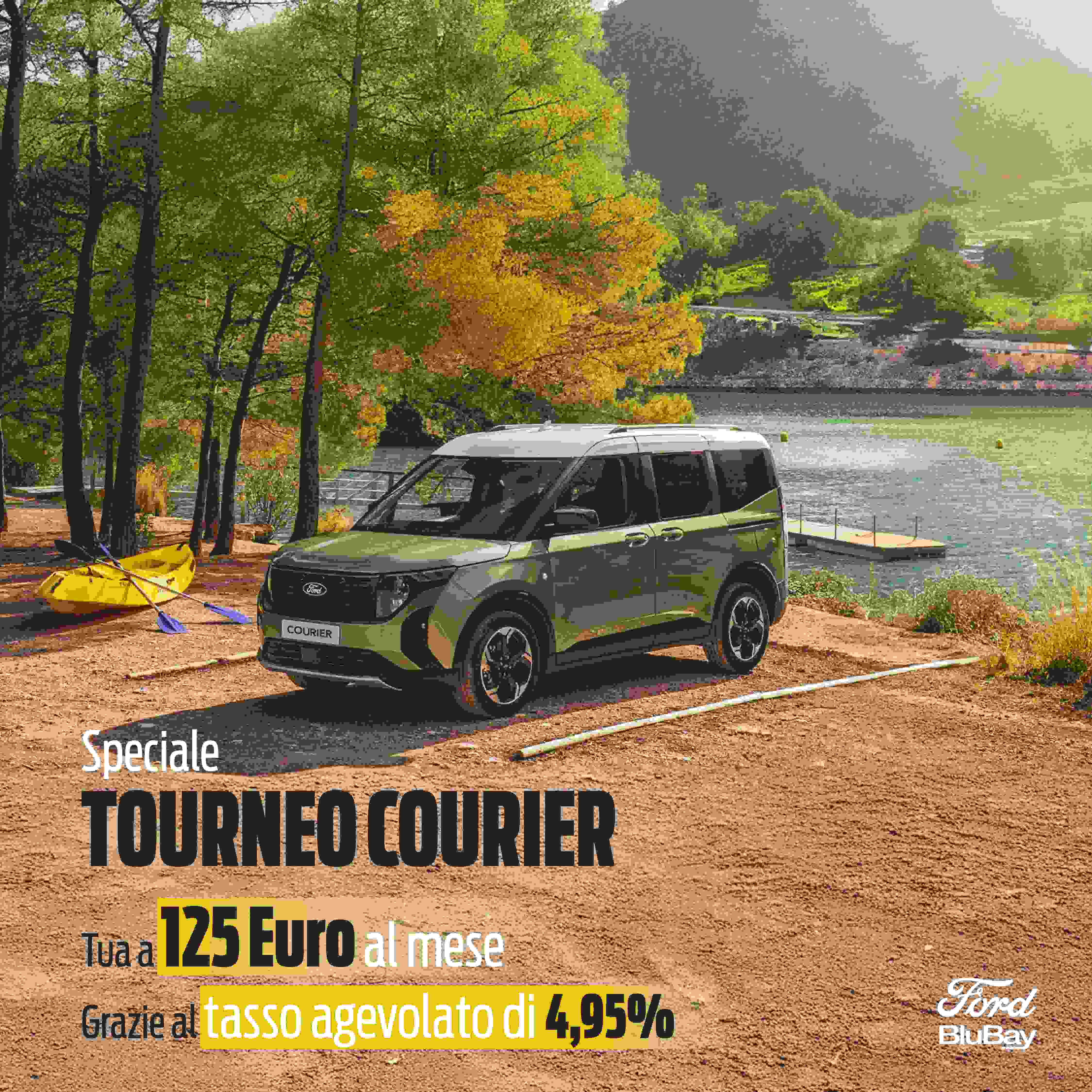 Ford Tourneo Courier Speciale Bonus Fine 2025 Quadrato Compressed