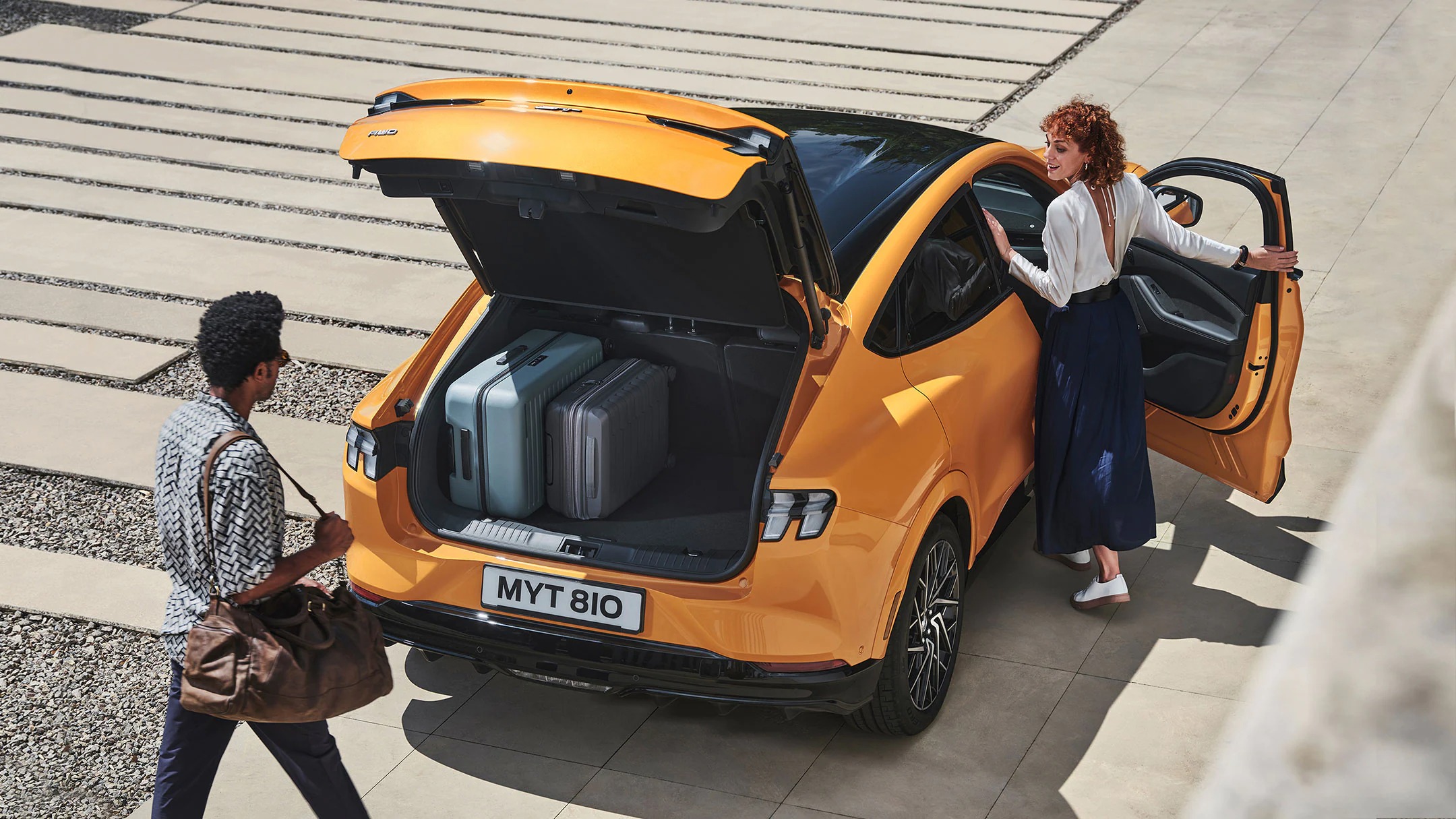 Ford Mustang Mach E Gt Showing Hands Free Tailgate