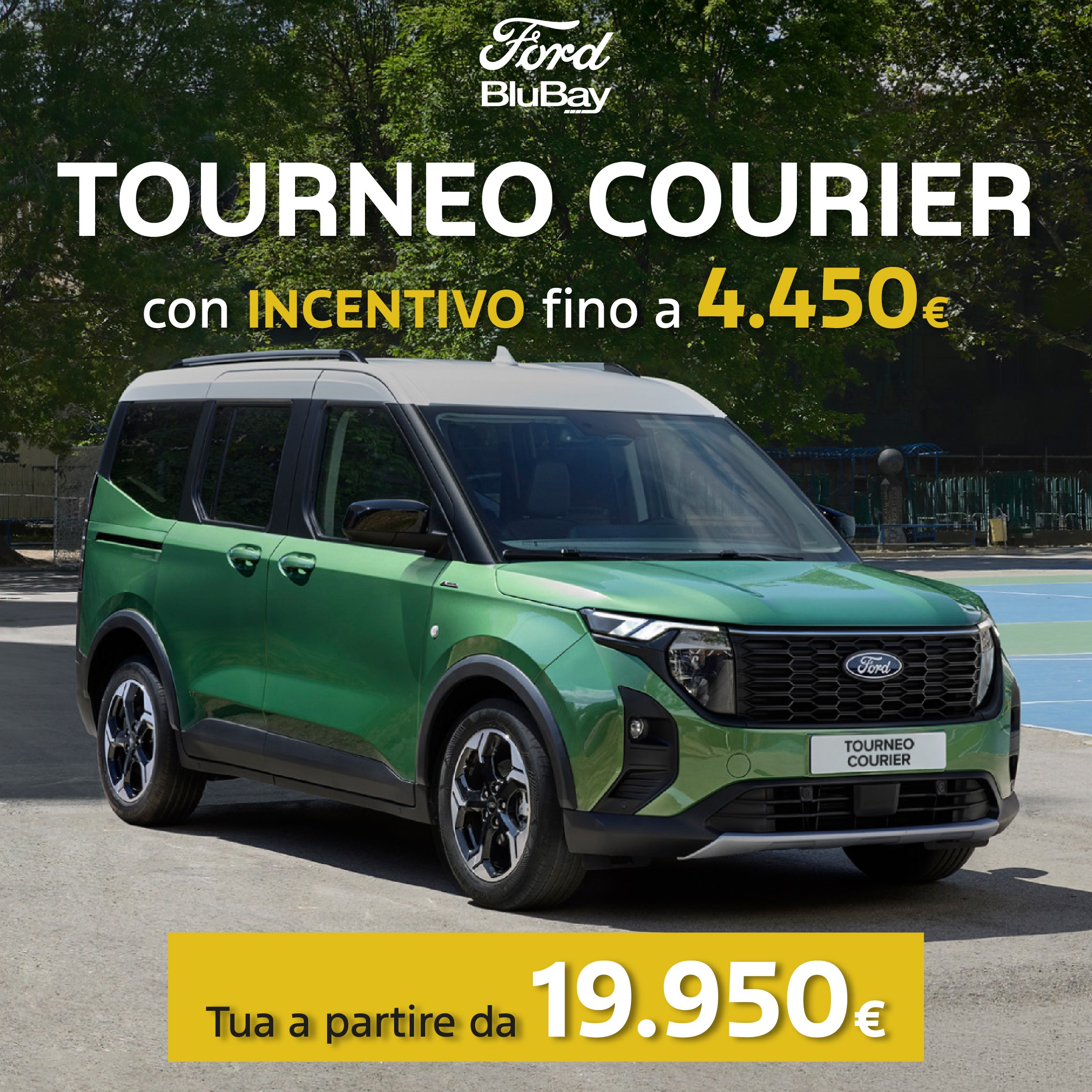 Tourneo Courier Con Incentivo Fino A 4450 A Partire Da 19950