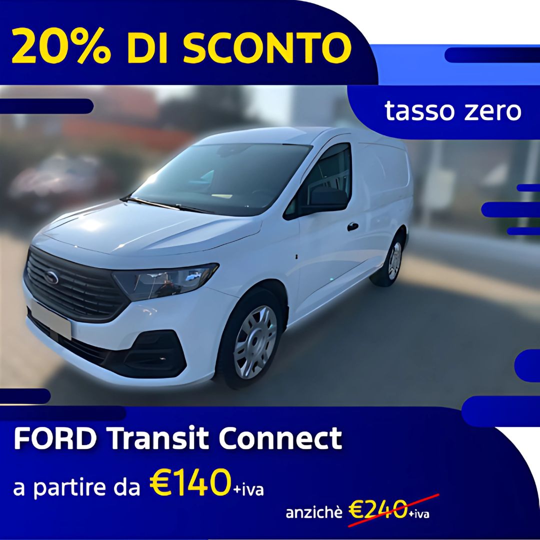 FORD BLUBAY SPECIALE TRANSIT CONNECT!